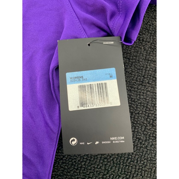 Nike Dri Fit Alabama Crimson‎ Tide Purple Womens Polo Shirt M - Picture 8 of 8